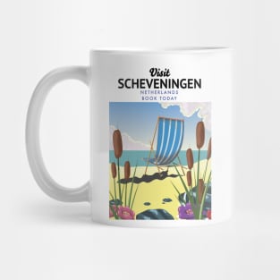 Scheveningen Netherlands beach poster Mug